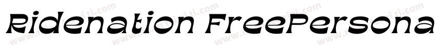 Ridenation FreePersonalUse 常规字体转换